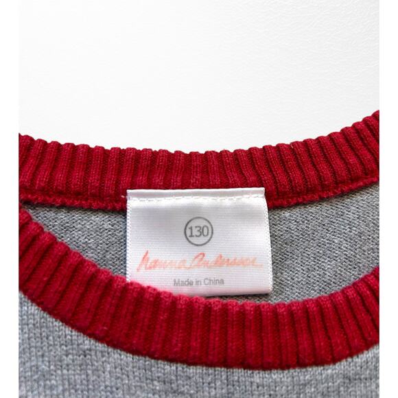 Hanna Andersson Geo Twirly Sweater Dress, Size 8 - Picture 5 of 8